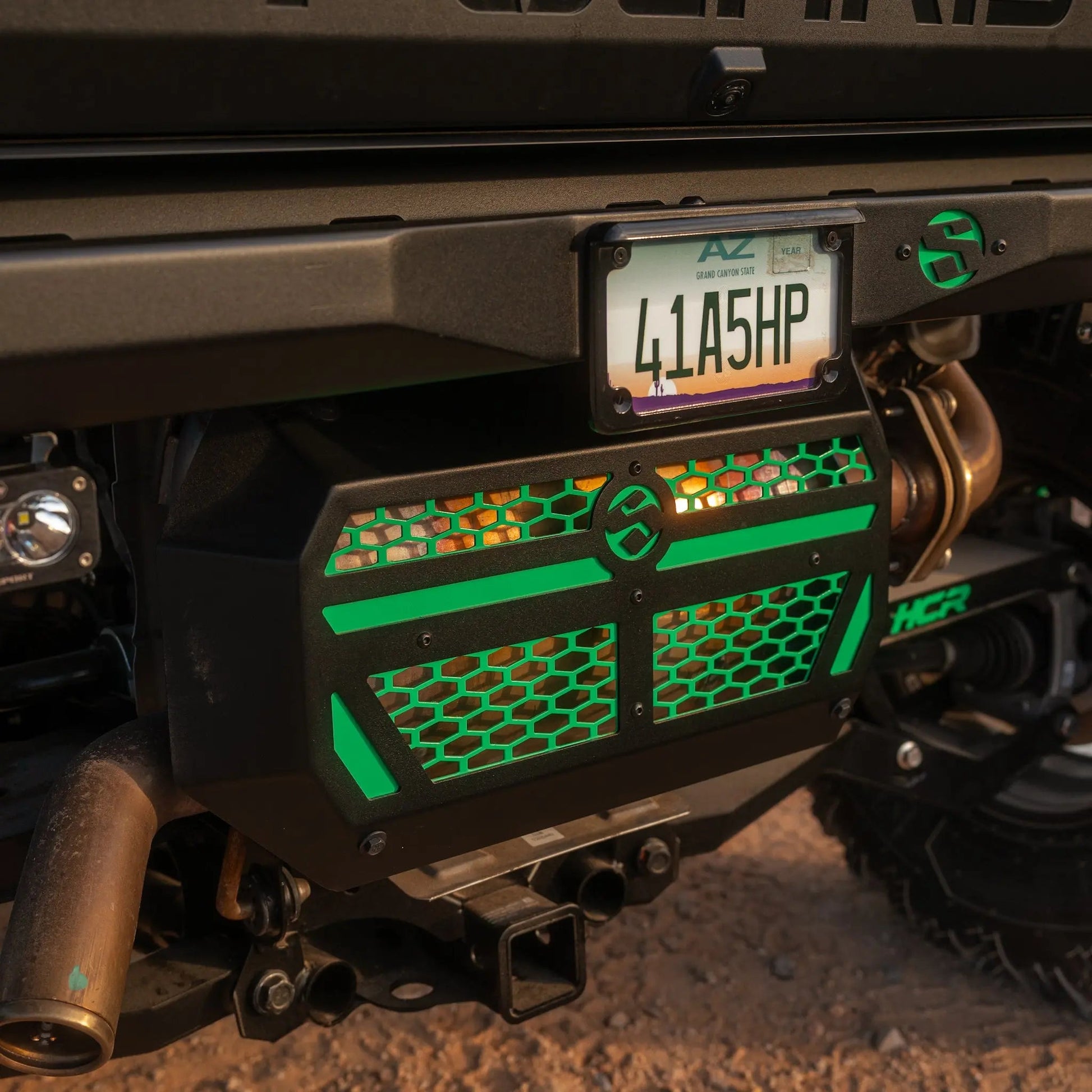 Polaris Xpedition Exhaust Cover SDR Motorsports