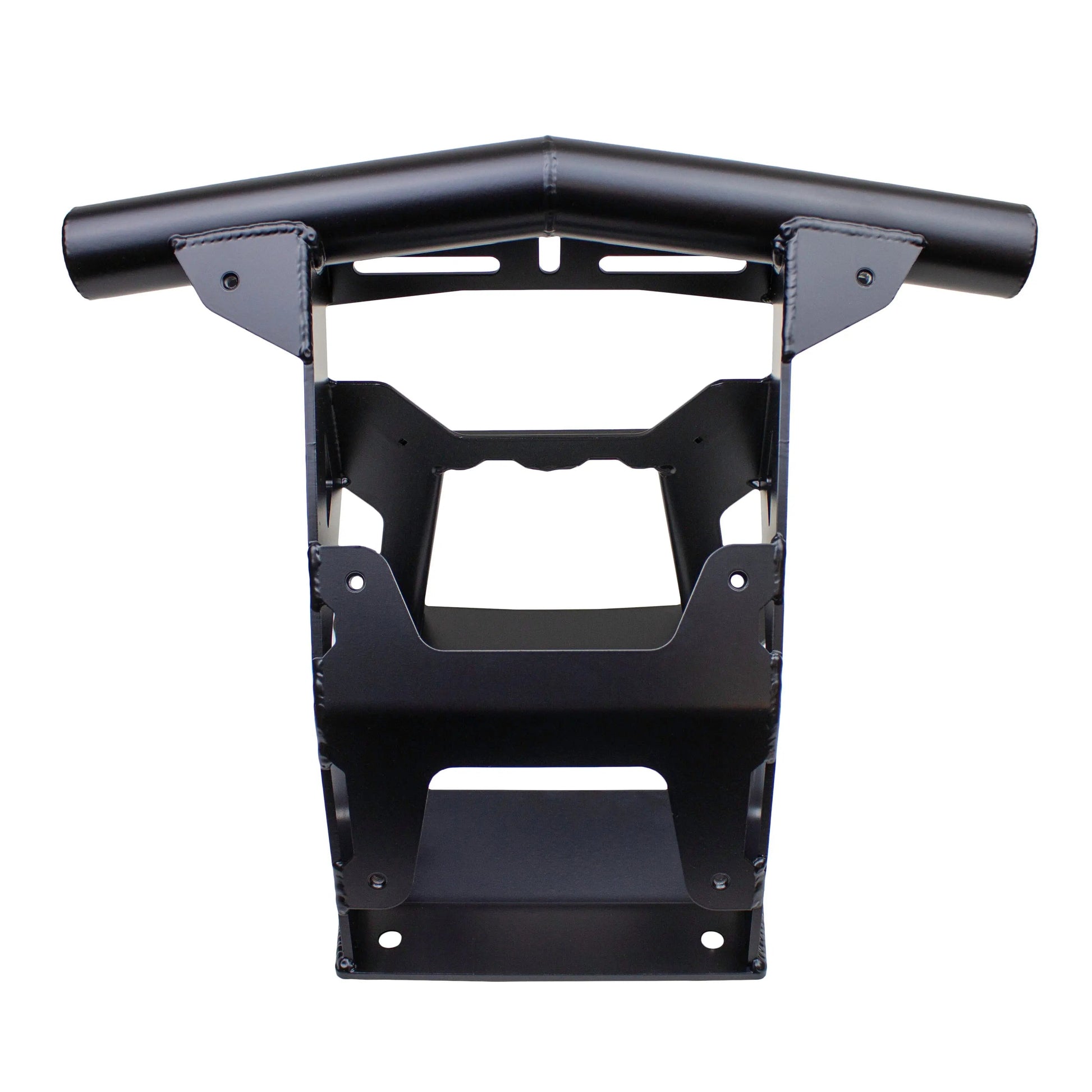 Polaris RZR Pro R/Pro S/Turbo R Single Tube Front Bumper with Winch Mount Back View