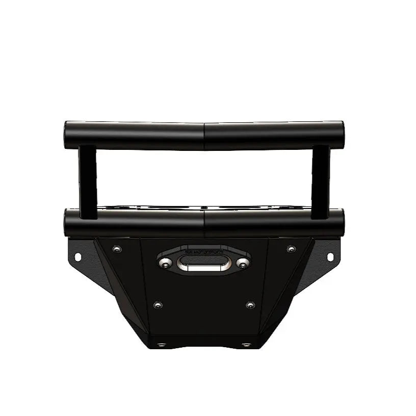 Polaris RZR Pro XP Double Tube Front Bumper with Winch Mount Front