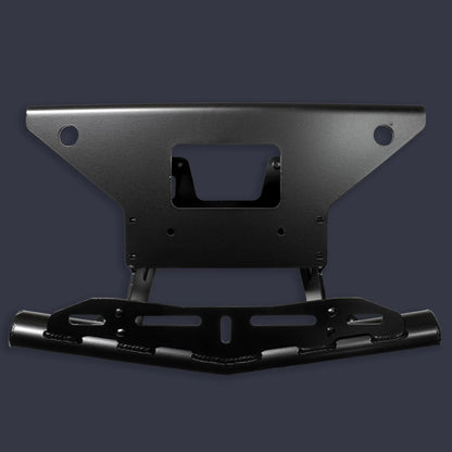 Polaris RZR Pro XP Single Tube Front Bumper with Winch Mount Top View