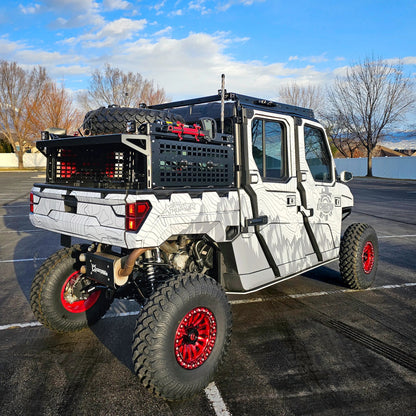 Polaris Ranger XP 1000 X-Plorer Series Bed Rack Rear View