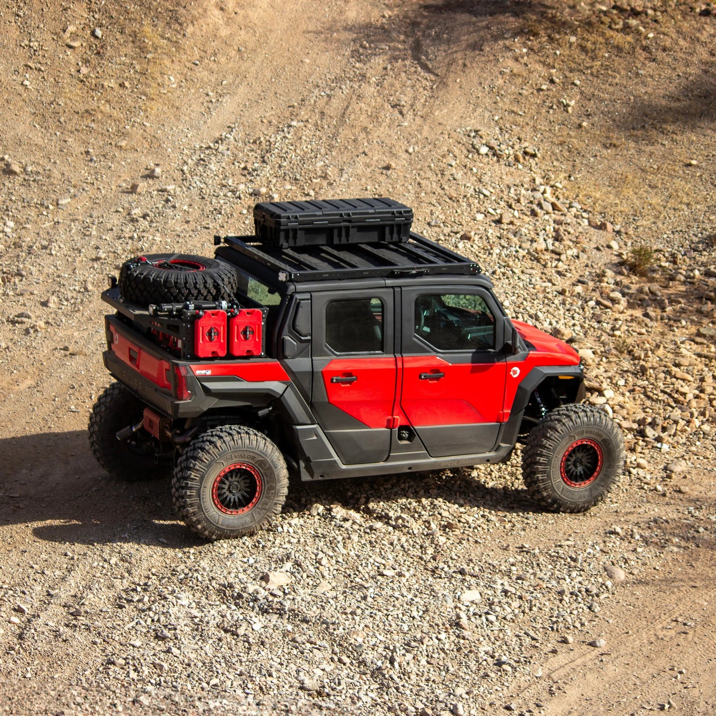 Polaris Xpedition X-Plorer Series Roof Rack System Distant View