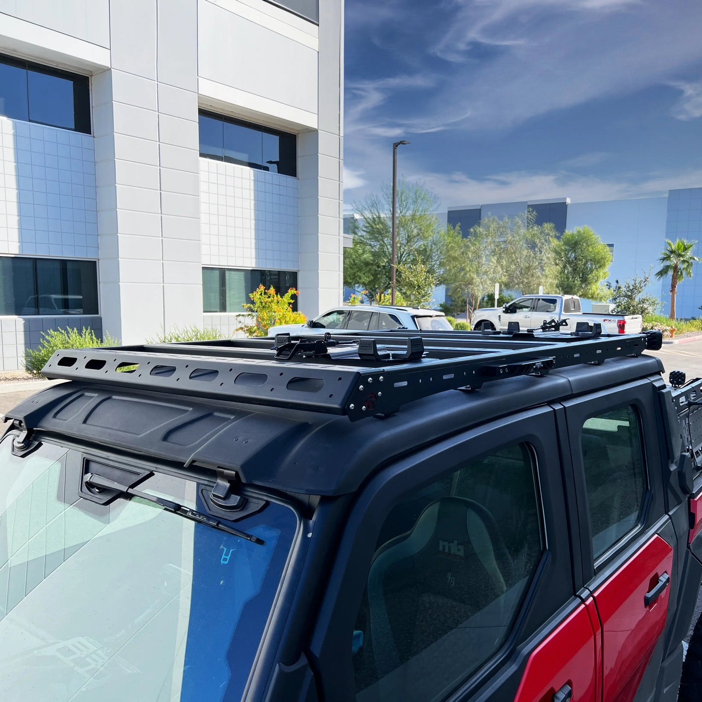 Polaris Xpedition X-Plorer Series Roof Rack System Top View
