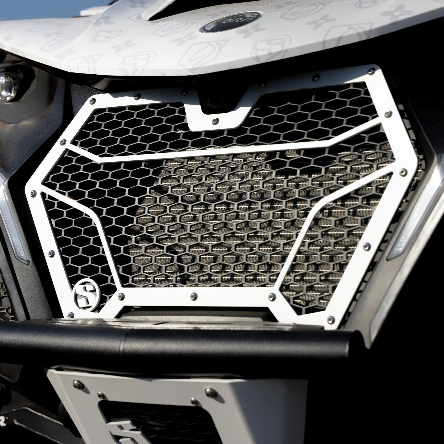 SDR Motorsports Can-Am Maverick R Front Grille Kit Close Up