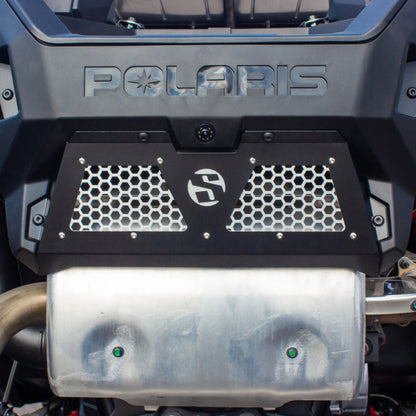 SDR Motorsports Polaris RZR Pro XP/Turbo R Rear Exhaust Grille Cover White