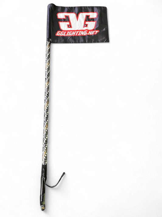 Revo 4' RGB Bluetooth Lighted Whip product photo